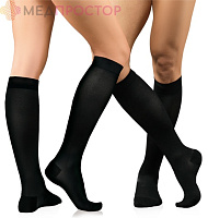 Гольфы медицинские эластичные компрессионные, с мыском,Elast 0401, Cotton